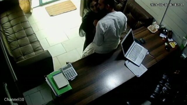 Hotel boss sex with women in office CCTV xxx leaked